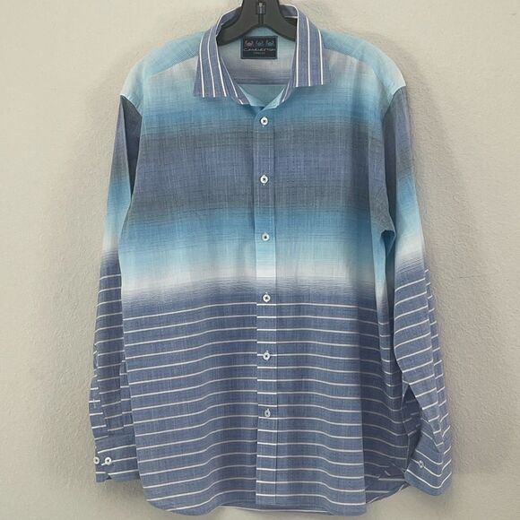 Charleston Threads Button Down Shirt Size Large - Picture 1 of 3